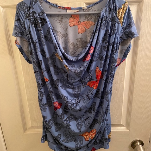 New York & Company Tops - New York and Co Butterfly Top